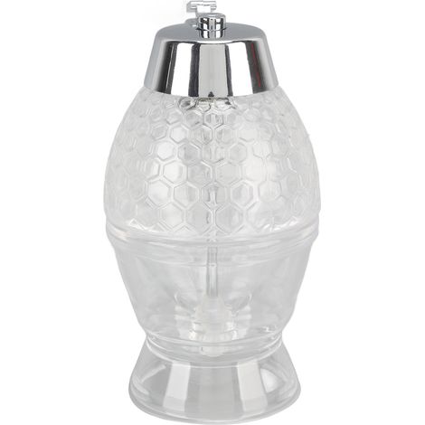 Distributeur de miel, distributeur de sirop d'érable, pot à miel en forme de rayon de miel, outil de cuisine (1/5)