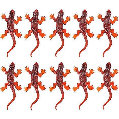 20 Stück künstliche Gecko-Spielzeuge