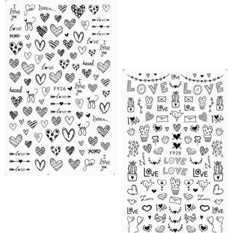 Decals Reutilisables - 12 2 X 7 6 Cm - Pour Verre Bois Meubles Albums Photos - 2 Pièces (1/5)