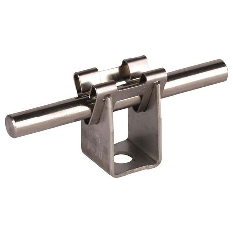 Fixation de câble Dehn 207009 inox 20 mm résistant corrosion