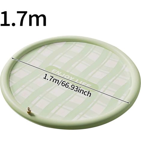 Tapis d'arrosage réglable, portable et pliable, adapté aux jardins et pelouses intérieurs et extérieurs.