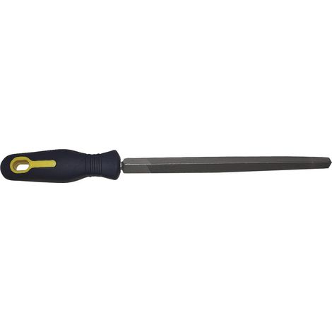 DRAKKAR TOOLS - Lime triangulaire 8x200mm moyen grain carte - 22339 - Ce produit de marque DRAKKAR TOOLS est neuf.