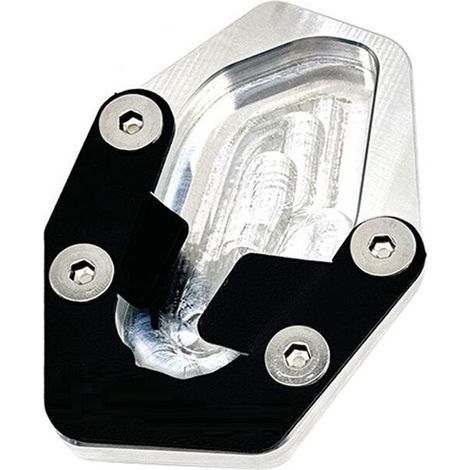 Motos Accessoires Pied Cté Stand élargeur Plaque Pad Béquille Extension pour Himalaya 450 Himalaya 450 2024