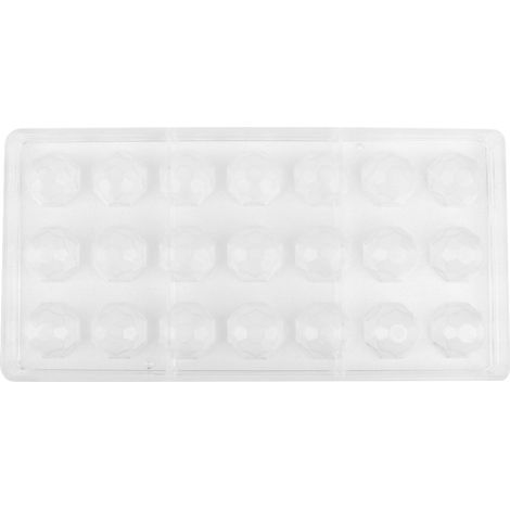 Moule à chocolat antiadhésif de qualité alimentaire, moule à pudding et bonbons à faire soi-même, 21 cavités (1/4)