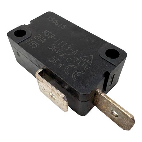 JIABEN Mikroschalter MSB-1113-A 20A 36VDC 2Pin Schalter für Rasentrimmer uvm. (1/5)
