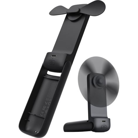 Ventilador de mano plegable Aecooly Pocket 01, negro (1/4)