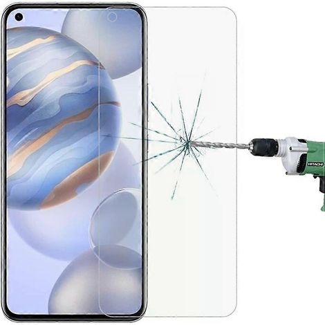Film protecteur transparent demi-écran en verre trempé pour Huawei Honor 30 (1/5)