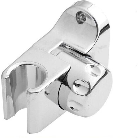 Support Douche à Main Remplaçable, Support Pommeau de Douche, Clamp Douchette Réglable de Salle de Bain Adaptéà la Barre de Douche (1/3)