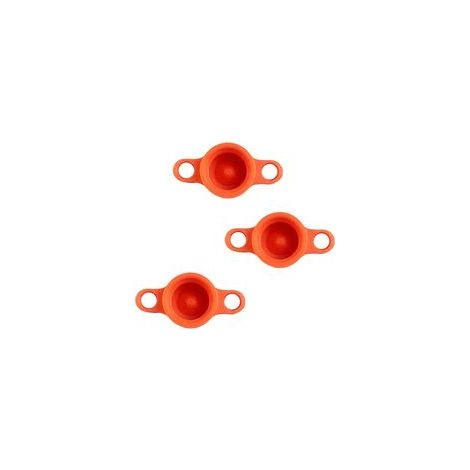 1 lot de 3 bouchons de nettoyage de buse de mastic de séchage pour verre de calfeutrage Tube Fit Standard Size Sealant Buse Outil d'entretien (1/4)