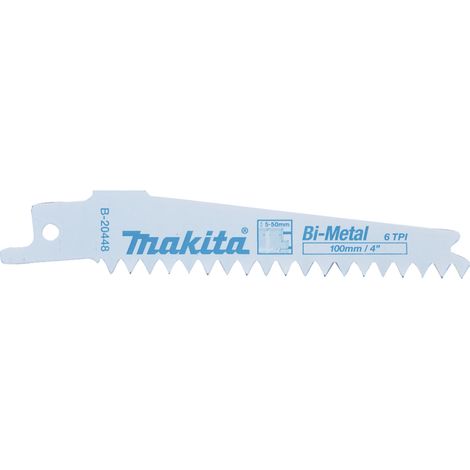 Makita Juego de Hojas de Sierra B-20448 Bimetálico, herramienta profesional para carpintería y construcción, diseño reforzado, cortes rápidos y precisos, alta resistencia, color metálico. (1/3)