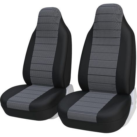 Sitzbezüge, Jacquard-Gewebe, atmungsaktives Polyester, 5 mm Schaumstoff, Airbag-kompatibel, PKW, SUV, LKW (1/5)