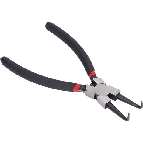 Pince à circlips de 23 cm (9 po) à mâchoires coudées internes, outil manuel pour l'installation et le retrait (1/5)