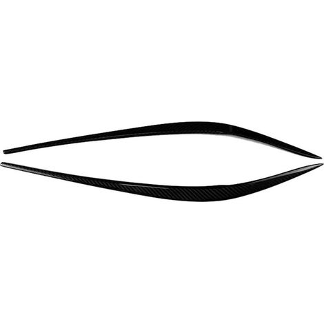 Couvercle de Phare Avant de Voiture Lampe Frontale Paupière Sourcil Garniture en Fiber de Carbone pour Série 3 G20 G28 2019-2022 (1/2)