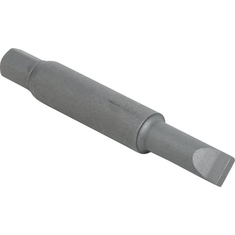 Llave de vaso con punta de sufridera con punta plana para amortiguadores de 10 mm, 3,5 x 10,0 mm (1/2)