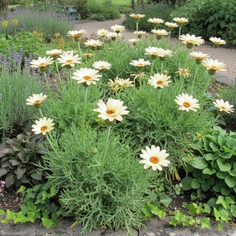 Marguerite d'été Sunshine Peach/Lot de 5 godets