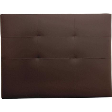 Cabecero de cama Tokio tapizado en polipiel  Wengue - Cama de 160