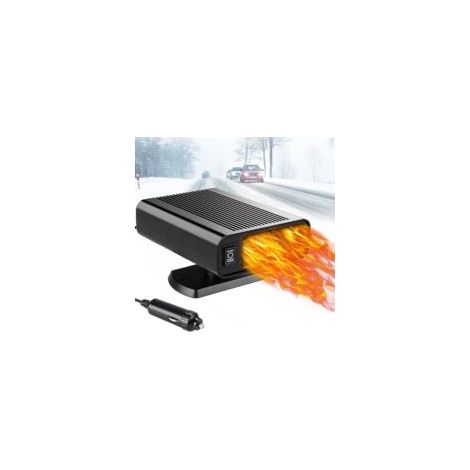 Ventilateur de chauffage et de refroidissement rapide 2 en 1, dégivreur de pare-brise 12 V, cadeau de Noël