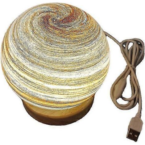 Veilleuse Planète Lumière Soir Balcon Ambiance Arc-en-ciel Veilleuse Planète Errante Lampe de chevet Chambre Cadeau d'anniversaire