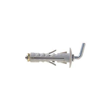 TASSELLO IN NYLON CON GANCIO CORTO SB- - SB 9/8 ø mm.9x40 gancio mm.10 - 100 pezzi FISCHER