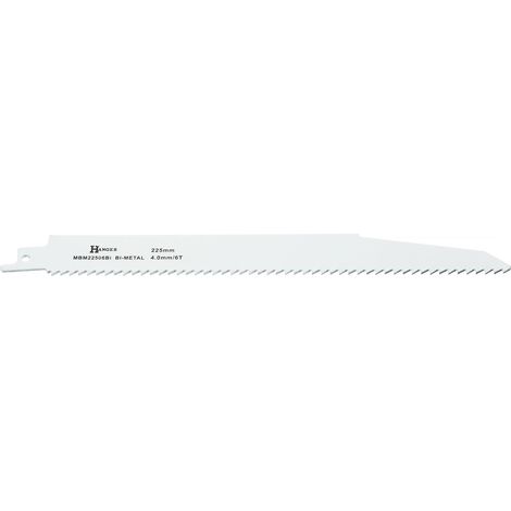 Gancio MBM22506Bi lama sega alternata bi-metallica argento 225 mm