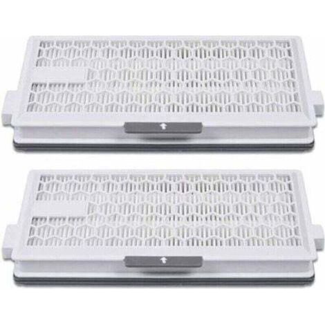 Lot de 2 filtres HEPA Airclean Plus 50 pour aspirateur Miele Complete C3 Powerline, S8340,Air Clean SF-HA 50 pour Complete C2 C3 Compact C1 C2-2,Lot de 2 pièces de rechange,de