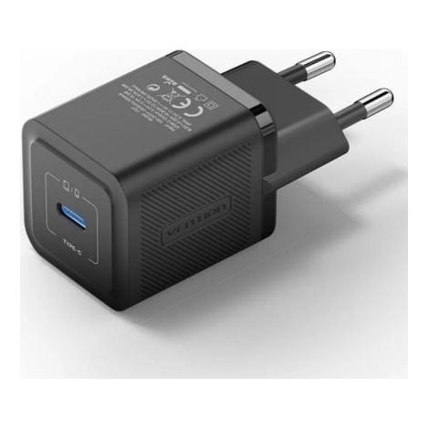 Vention USB-C 20W GaN Charger Black