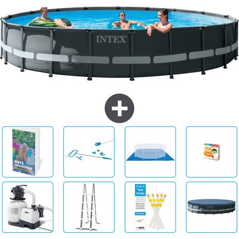 Ultra XTR Pool Rund - 610x122 cm - 9-teilig S647