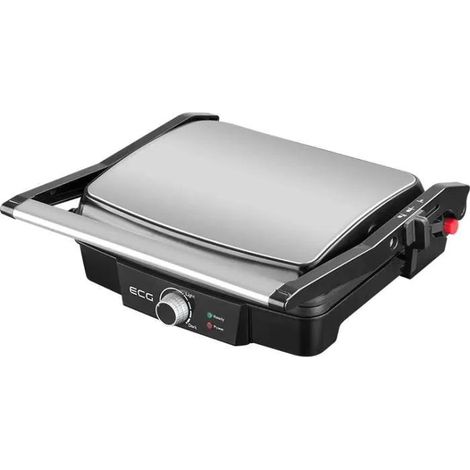 ECG KG 100 Elektrischer Grill Silber Grau 2000 W