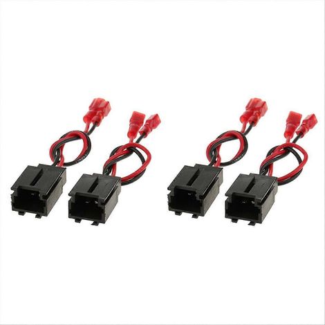 Adaptateurs de câble audio pour haut-parleurs (4 pièces) pour Citroën C2/Peugeot 206 (1999-2015) (1/5)