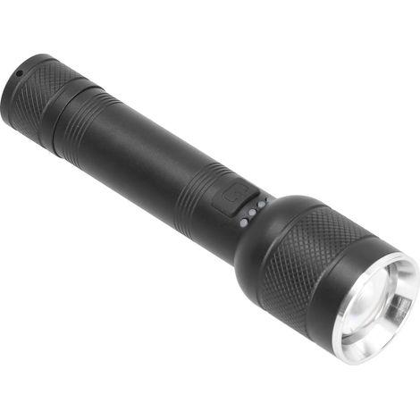 P50 Helle LED-Taschenlampe mit 4 Leuchtstufen, USB-aufladbar, einziehbarem Zoom, robust und ideal für nächtliche Outdoor-Aktivitäten (1/5)