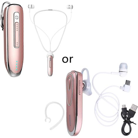 Kabelloses Stereo-Headset mit Akkuanzeige für freihändige Mobiltelefonanrufe (1/4)