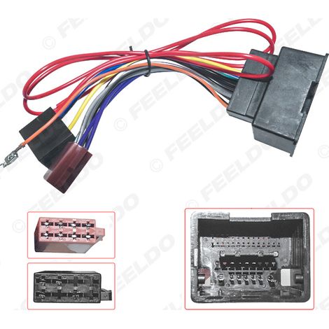 Compatible with the original ISO audio/video conversion cable of Chevrolet/Opel CD players, the power cable, the connector, the tail cable and the ISO audio/video conversion cable for cars. (1/5)