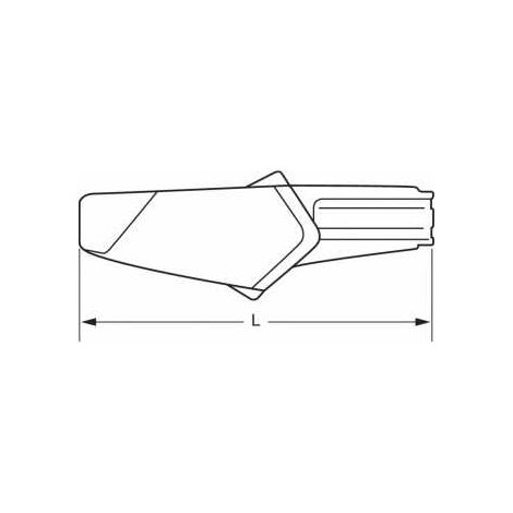 Bahco Ersatzklingen 18 mm im Spender, 5 Pack (1/4)
