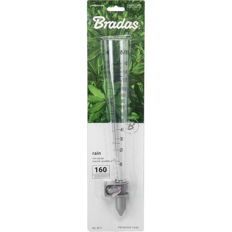 Preis-Zone Bradas 9721 - Pluviomètre (jusqu'à 160 mm/m2, support d'eau de pluie) (1/2)