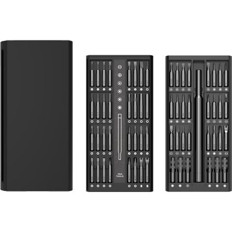 63-in-1 Mini-Präzisionsschraubendreher-Set, magnetisches Elektronikreparatur-Werkzeugset (1/5)