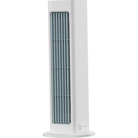 Kleiner, tragbarer Ventilator für den persönlichen Gebrauch mit Fernbedienung, 4000-mAh-Akku, geeignet für Wand- und Tischmontage, leiser Tischventilator (1/5)