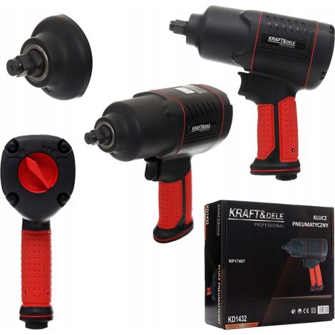 Llave de impacto neumática de 1/2" y 1200 Nm Kraft&Dele KD1432 (1/5)