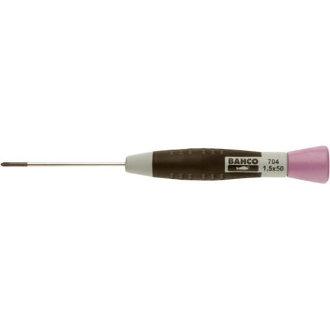 DESTORNILLADOR PRECISION HEXAGONAL BOLA 1,5X50 - BAHCO