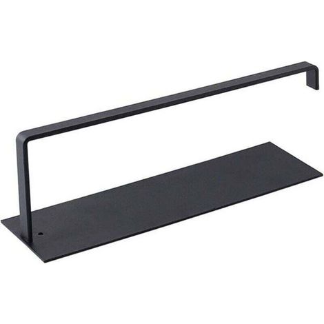 Porte-Papier hygiénique Noir en Acier Inoxydable pour Cuisine Porte-Papier hygiénique Cintre Mural Cintre Porte-Serviettes Auto-adhésif sans perçage adhésif Puissant étanche