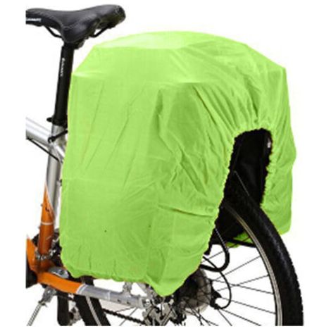 Housse de Pluie de Vélo, Sacoches de Vélo Housse de pluie, Housse de Vélo pour Sacs à l'arrière du Vélo, Protection Contre l'eau, Ultralégère et Pliable (1/5)