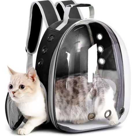 Sac animal - KZQ - Capsule spatiale - Respirant portable - Noir noir DISTRIBUTEUR SACS DE DEJECTION (1/4)