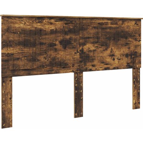 Tête de lit Chêne fumé 160 cm Bois d'ingénierie (1/5)