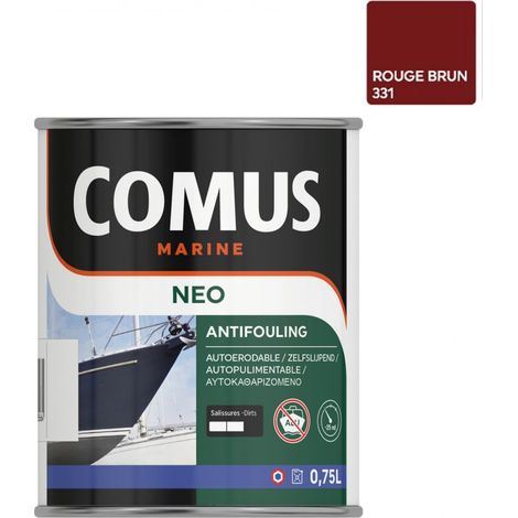 NEO NB ROUGE 0,75L - Peinture antifouling haute performance à matrice mixte - COMUS MARINE (1/2)