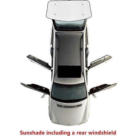 Pare-soleil intégral pour pare-brise Chery Tiggo 8 Pro Plus 2018-2023, protection solaire pour vitres arrière, accessoires auto 2019-2021 (1/5)