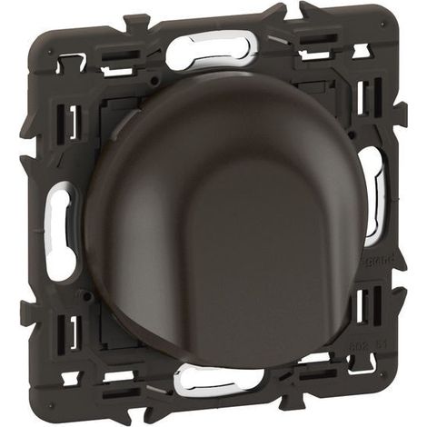 Sortie de câble Céliane avec serre-câble prémontée Noir LEGRAND CE0181 (1/2)