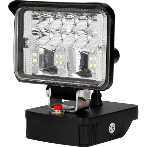Lampada frontale in lega di zinco – torcia + LED – batteria al litio a lunga durata – per uso esterno
