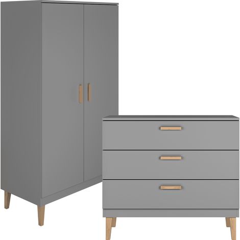 Kommode und Schrank Kocot Kids Kubi - Grau