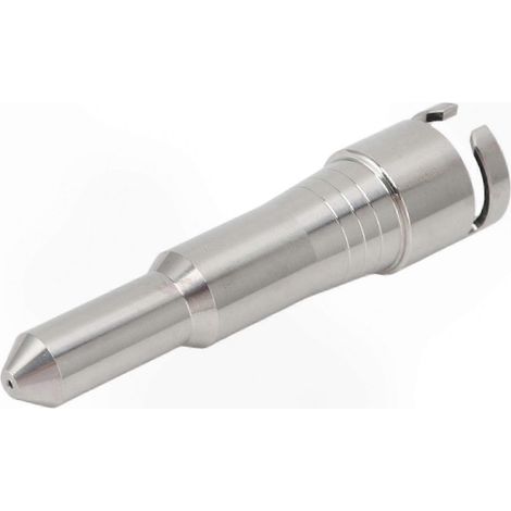 Buse vapeur inox pour machine espresso Delonghi, embout de rechange robuste, compatible modèles sélectionnés, précision et durabilité. (1/4)