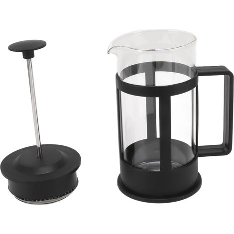 Cafetière à piston en verre et acier inoxydable de 350 ml (1/5)
