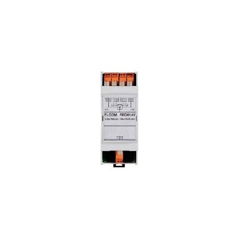 Elcom RED614Y Videodistributeur Grau